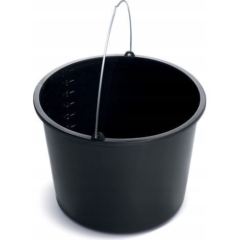 Cubo de construcci贸n negro Prosperplast 20 l