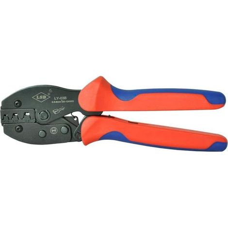 Pince à dénuder Outil de sertissage de bornes à corps ouvert Pl Pince à sertir de borne du type à fiche non isolée (1/2)