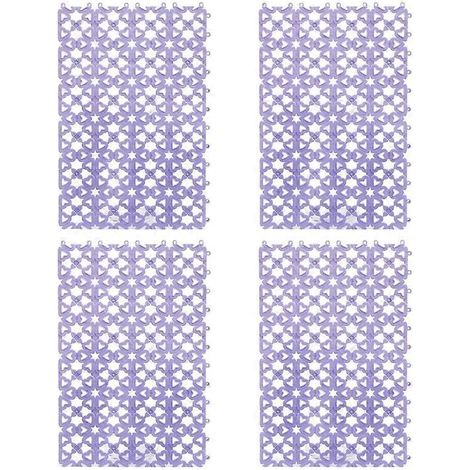 Tapis de sol creux en plastique pour cage à lapins - Accessoires pour cage (1/5)