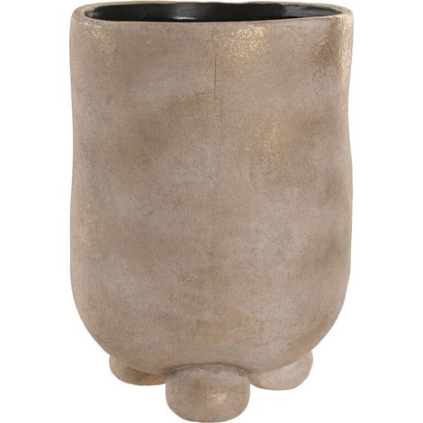 Macetero Ceramica 24X24X35 Marron Claro (1/3)