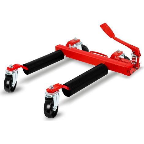 Carrello movimentazione veicoli 9" carga 680kg elevación 285mm giratorio (1/5)