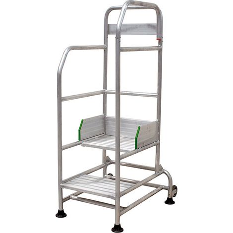 Trittleiter mit 2 Stufen – Max. Arbeitshöhe 2.49m - PLC2 (1/3)
