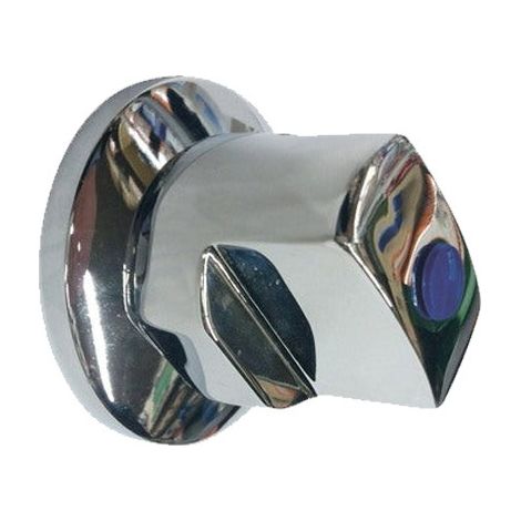 Rubinetto per tubo multistrato da 16 mm, utilizzo con aggraffatrice, grigio