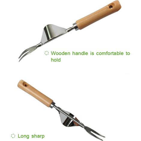 [Arracheur de jardin manuel] + Stainless Steel Bend Proof + Premium + [Désherbage jardin] (1/5)