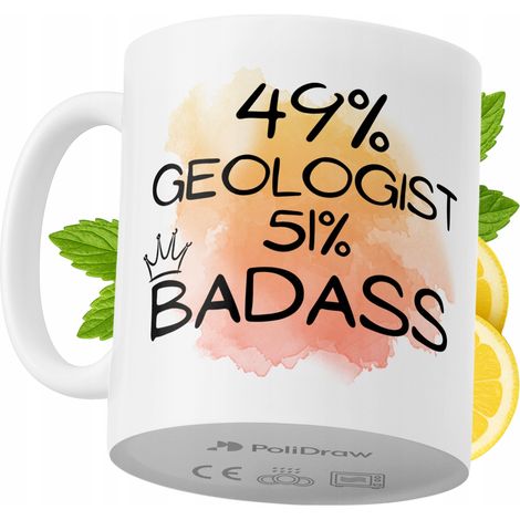 Mug humoristique pour géologue, avec un texte amusant et un design graphique original. Idéal pour les anniversaires, les fêtes et les occasions spéciales. Mug premium pour la maison, le bureau et le t (1/5)