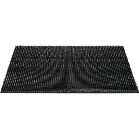 Felpudo  negro  100%  PE  L400xB600xS12mm (1/2)