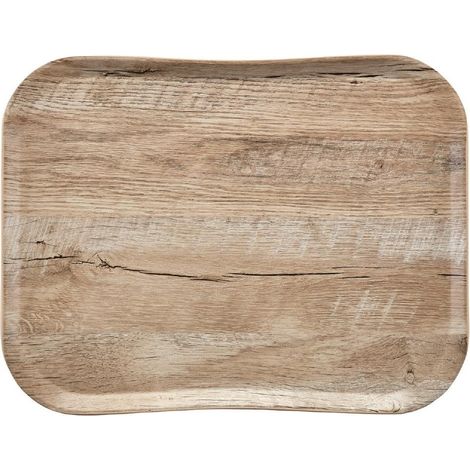 Plateau Aspect Naturel Bois 430 x 330 mm - Cambro (1/5)