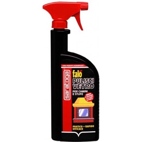 Pulisci vetro per stufe e camini falo 500 ml Saratoga (1/2)