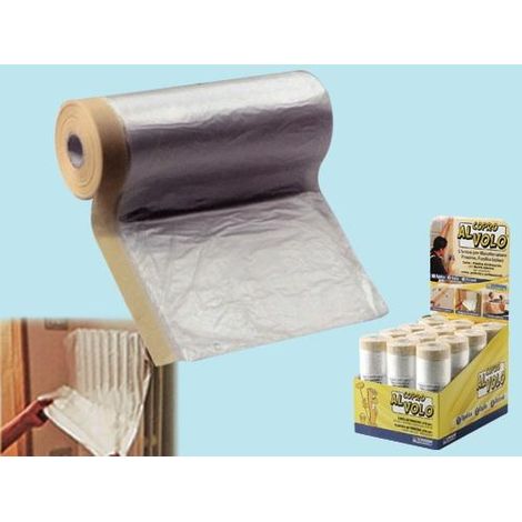 NASTRO CARTA + PE COPRO AL VOLO SORAGNI - H.CM  55 ML 20 - 10 pezzi (1/5)
