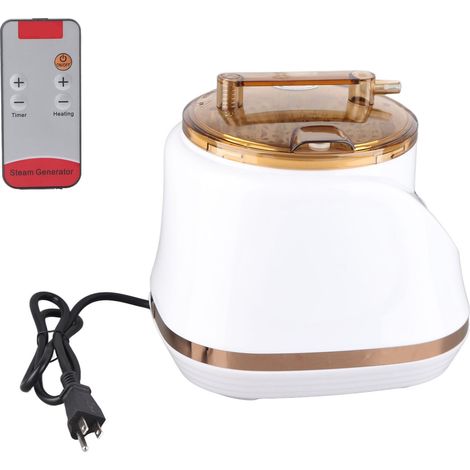 Sauna vapeur portable multifonctionnelle 1000 W 2 L, appareil de fumigation pour spa et détoxification corporelle, perte de poids, prise américaine 110 V (1/5)