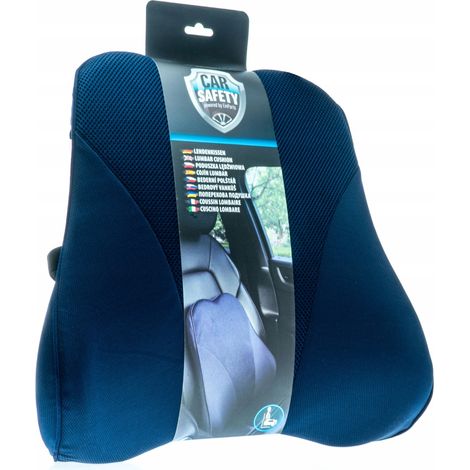Soporte lumbar de espuma viscoelástica con funda de malla. (1/5)