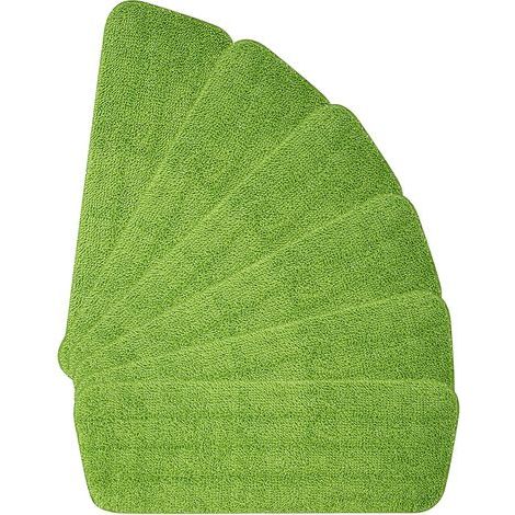 6pcs Mop Head, Washable Microfiber, Compatible with Bona, For Hard Floors (1/5)