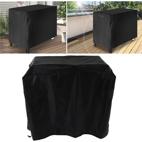 Protection solaire imperméable pour voitures et restaurants en plein air housse de pour plaque de cuisson Oxford plaqué 420D Tissu Argent (1/5)