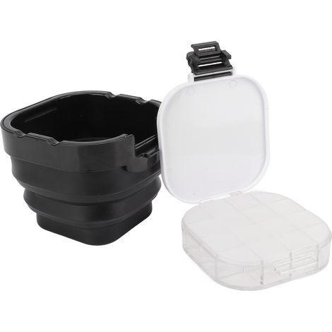 Boîte de Palette de Peinture Étanche 16 Puits avec Seau Nettoyant Escamotable et Joint en Silicone pour Artistes Débutants et Experts (1/5)