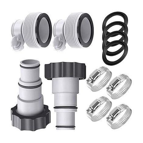 Kit adaptateur de tuyau de type AB pour interface de pompe de filtration INTEX - Accessoires de piscine