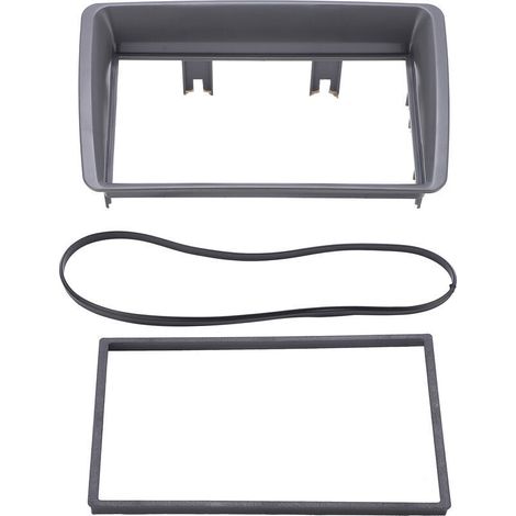 Cadre de panneau de tableau de bord CD de commande centrale de Radio stéréo de voiture , remplacement pour FIAT Panda 2003 – 2012 (1/5)
