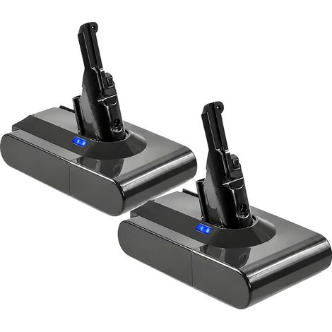 Batteria di ricambio per aspirapolvere, 21,6 V, capacità 9800 mAh, V8 12800 mAh - 2 pezzi, 21,6 V (1/2)