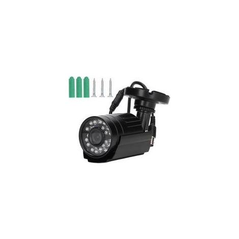 Caméra de sécurité analogique CCTV 4 en 1 Surveillance 3,6 mm Vision nocturne infrarouge étanche pour l'extérieur intérieur (1/5)