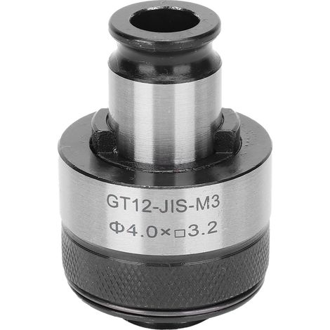 Mandrin de serrage GT12JISM3 avec protection anti-surcharge, couple réglable, changement rapide et torsion ajustable.