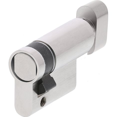 AXA Einzylinder - Schloss - 45/45 mm - Sicherheitszylinder - vernickelt