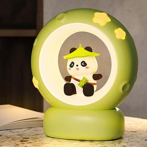 Veilleuse LED Panda Rechargeable Lampe de Table Lampe de (1/5)