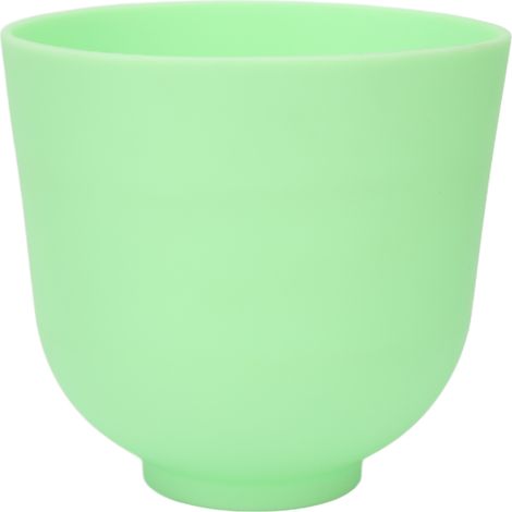 Bol vert facial DIY en silicone, outil de beauté pour masque cosmétique, teinte unie verte (1/5)