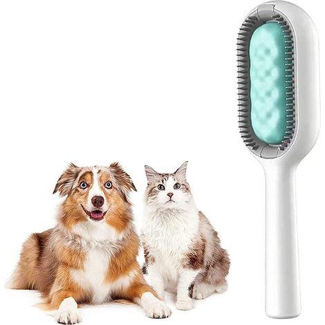 Massagebürste für langhaarige Hunde und Katzen – Entfernt sanft Knoten und lose Haare (1/5)