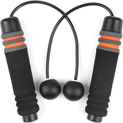 Corde à sauter lestée sans corde, idéale pour le fitness, la boxe et l'entraînement physique. (1/5)