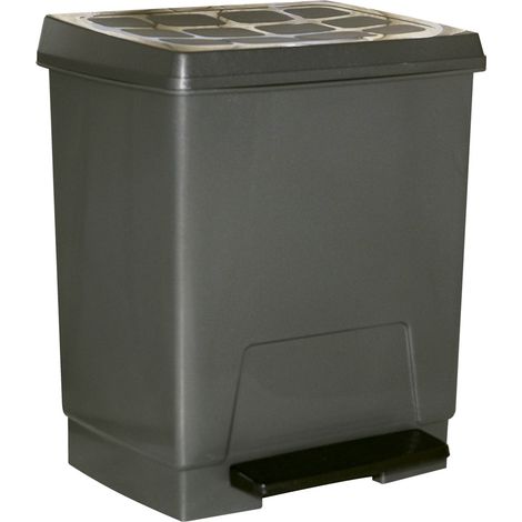 SECCHIO A PEDALE CLASSIC METALLO