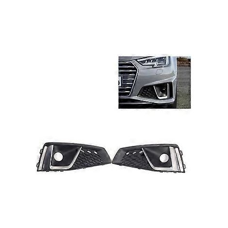 Frontgrill-Abdeckung in Wabenform für A4 B9 2018-2020
