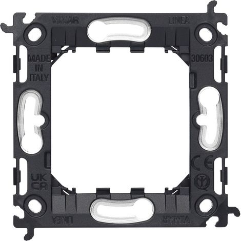 Supporto 2M + griffe int71 Vimar Linea 2 posti 30602