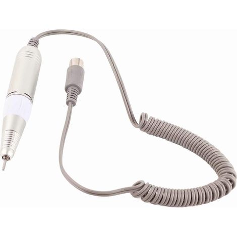 Poignée de stylo pour perceuse à ongles électrique, poignée de rechange pour polissage, pièce à main blanche YMMR (1/5)