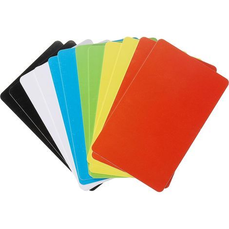 12 Cartes PVC, CR80 30 MIL Blanches, Imprimables Biface, Résistantes Eau, Pour Badges Photo (1/5)