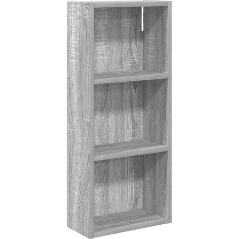 Bathroom Wall Cabinet with Shelf Grey Sonoma 30 x 14 x 70 cm vidaXL