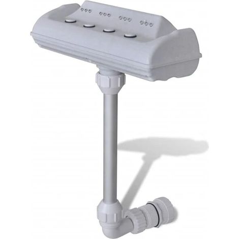 Accessoires de piscine vidaXL, éclairage LED cascade blanc