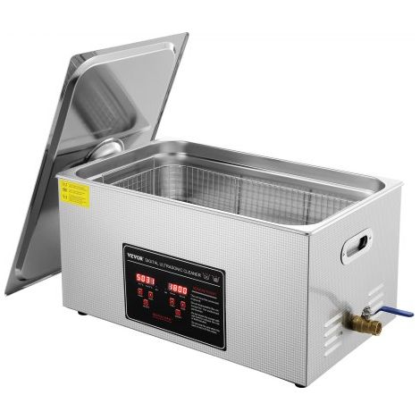 Nettoyeur à Ultrasons 22L en Acier Inoxydable Bac Ultrasons (1/5)