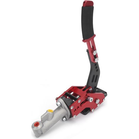 Frein Hydraulique pour Drift Frein à Main Modèle Racing Aluminum avec Manchette Sponge Rouge Modification Universelle (1/5)