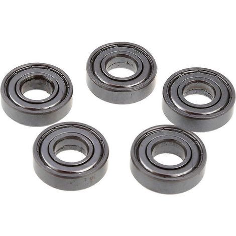 5 roulements à billes radiaux à gorge profonde blindés 6001Z de 12 mm x 28 mm x 8 mm (1/5)