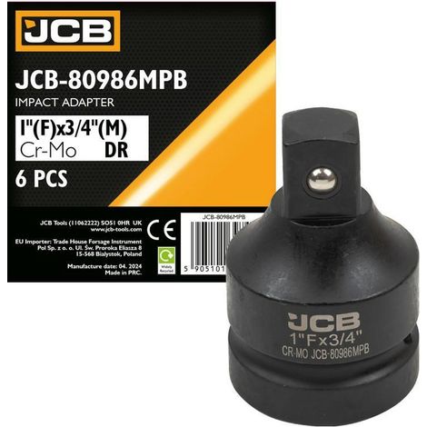 Adaptador de impacto 1"(f) x 3/4"(m)