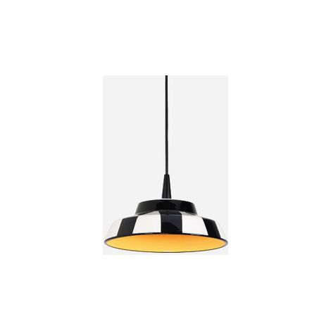 Circus Lampada a Sospensione LED 8W 3000K Diametro 24 cm in Ceramica Artigianale Made in Italy Colore Giallo per Illuminazione d'Interni Elegante