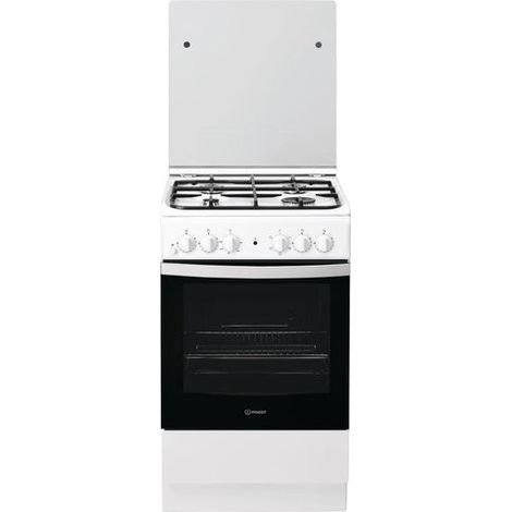 Cucina con forno Indesit 50 cm IS5G4KHW/EU 4 fuochi