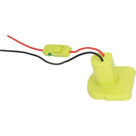 Adaptateur de Batterie Sécurisé 30A pour Outils Ryobi One+ 18V - Protection Surcharge et Fusible Intégrée (1/5)