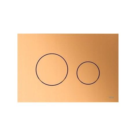 Tece TECEloop pulsante di scarico in ottone design piatto (1/2)