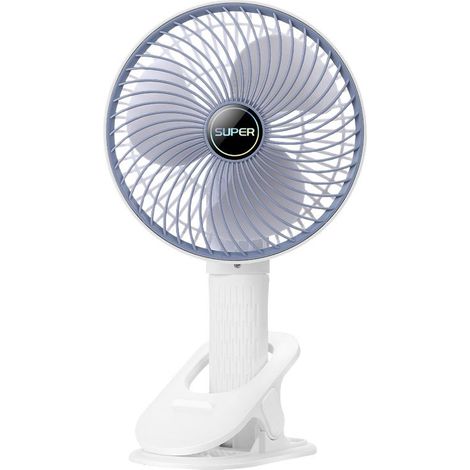 Ventilateur à Pince Multifonction – 3 Vitesses, Grande Puissance – Utilisation sur Table, Murale ou à la Main – Portable et Pratique – FOGCITY (1/2)