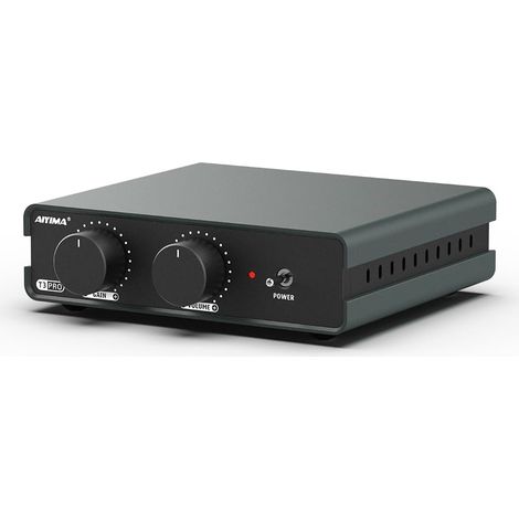 T3PRO MM/MC RIAA Phono Preamp pour platine vinyle/lecteur de disque vinyle/amplificateur domestique,Préamplificateur phonographique avec réglage du gain et du volume (1/5)