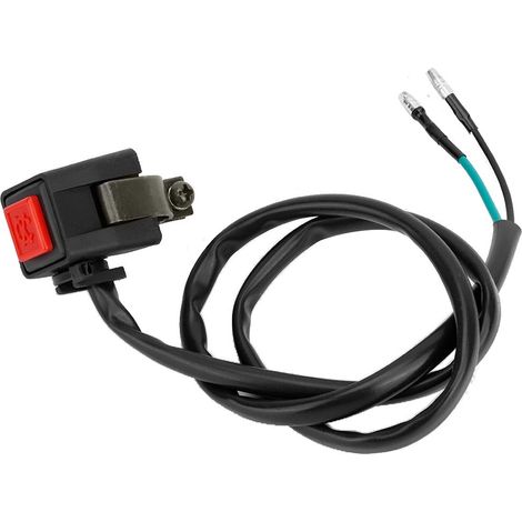 Interruttore clacson per moto – pulsante universale per manubrio – 22 mm 7/8 pollici
