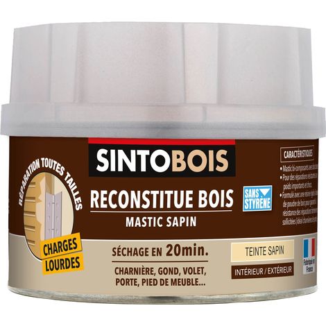 Reconstitue bois charges lourdes 500ml Sapin SINTO