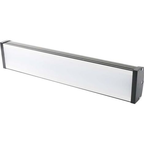 Timbre lineal LED industrial V-TAC de 100 W, color negro, blanco frío, IP65