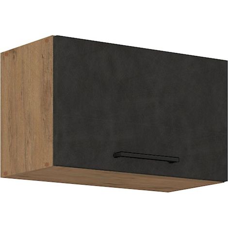 Vigo Kurzhängeschrank 60 cm Eiche Lancelot Matera Grau Küchenzeile Küchenblock (1/5)