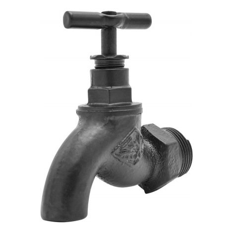 Valvola decorativa, MyTube, diametro 1,9 cm, nero opaco SANS MARQUE (1/3)